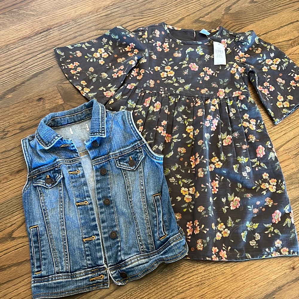 Dress and vest